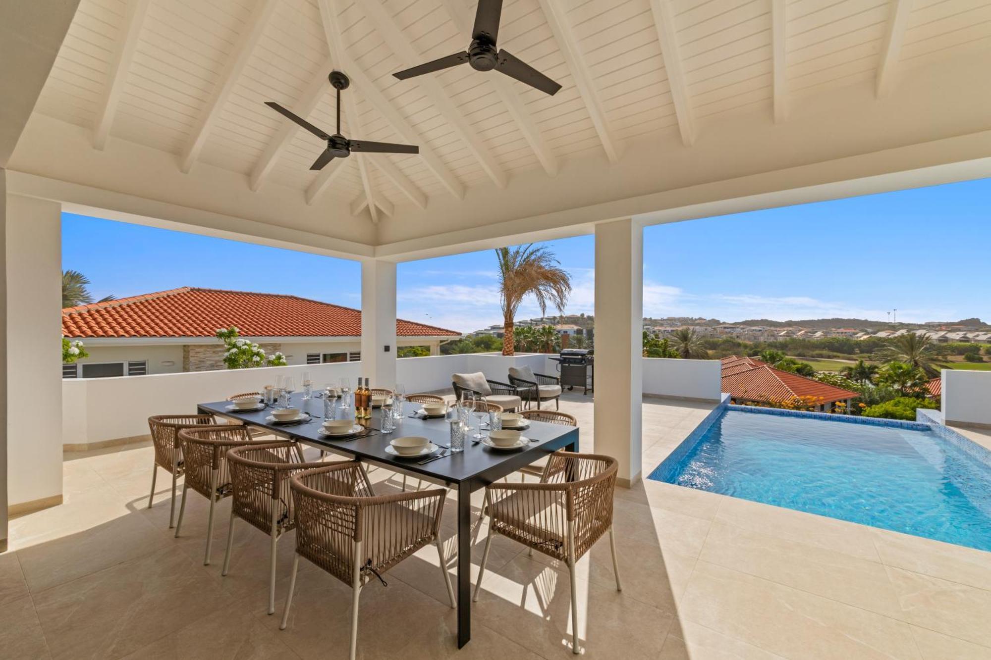 Villa Blue Bay Curacao Sint Michiel ภายนอก รูปภาพ